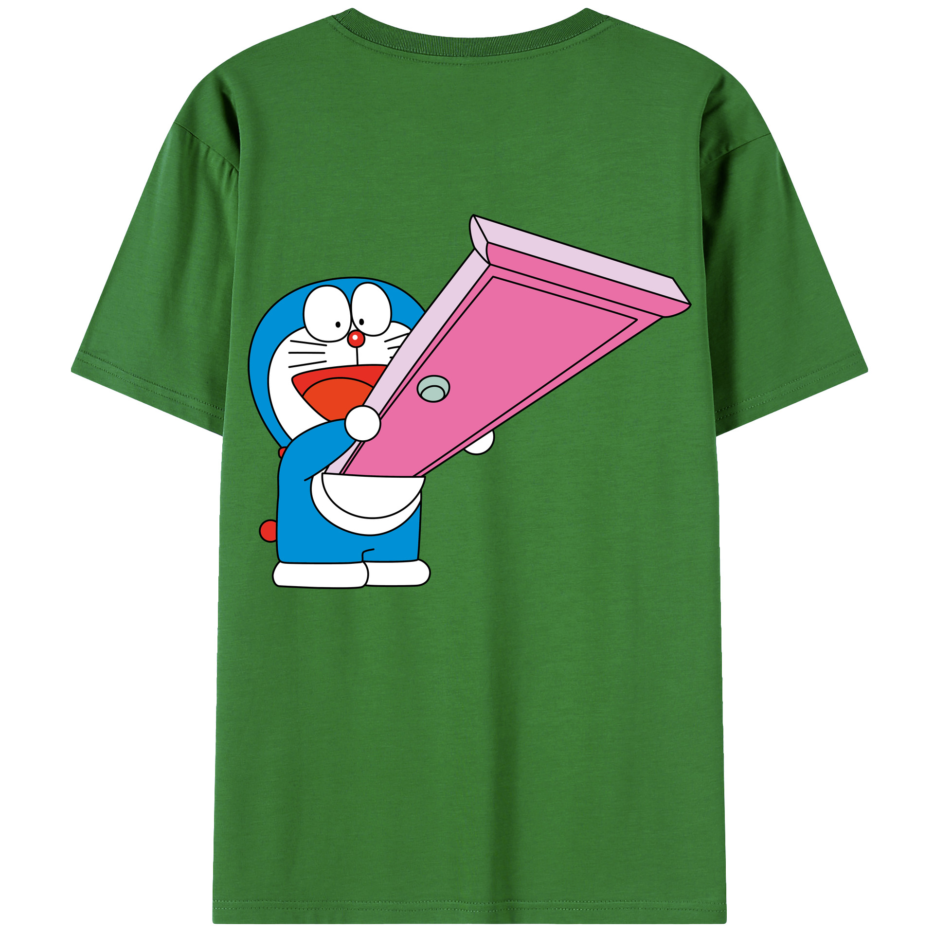 （画像用） ドラえもん Doraemon レディース半袖Tシャツ(バックプリント)